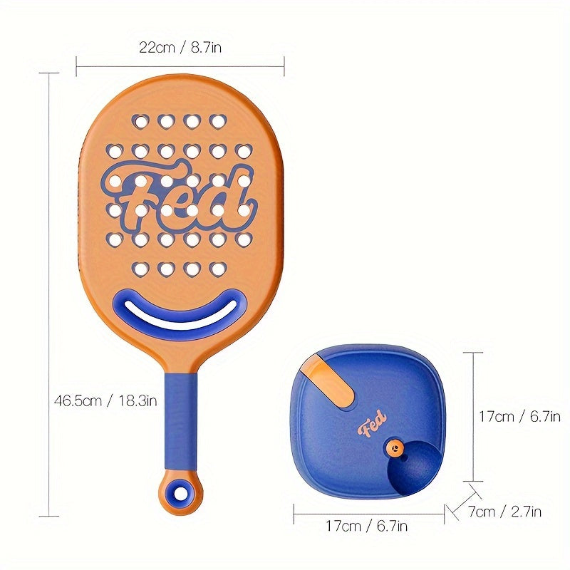 1set, Tennis Racket With Carrying Bag And Rebound Ball, Portable Sports Tennis Racket Set For Beginners