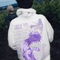 Men'S Fleece Hoodie Letter Print Kangaroo Pocket Drawstring Print Hoodie