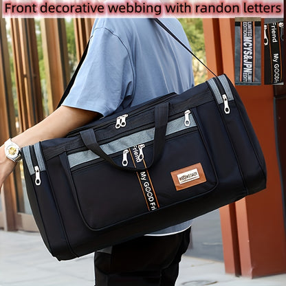 Multifunctional Luggage Bag, Large-capacity Travel Bag, Men's Foldable Portable Clothing Storage Bag, Business Trip Bag