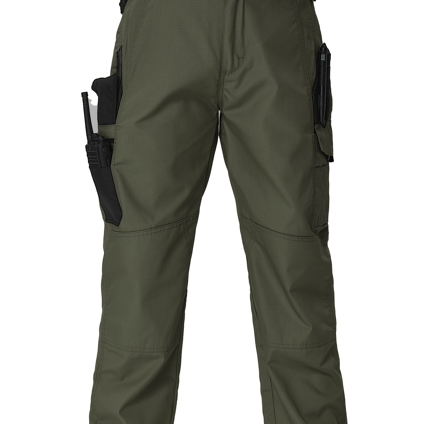 Mens Cargo Pants with Spacious Pockets - Relaxed Straight Leg, Breathable & Durable for Outdoor Adventures - Ideal for Hiking, Fishing, and Casual Wear