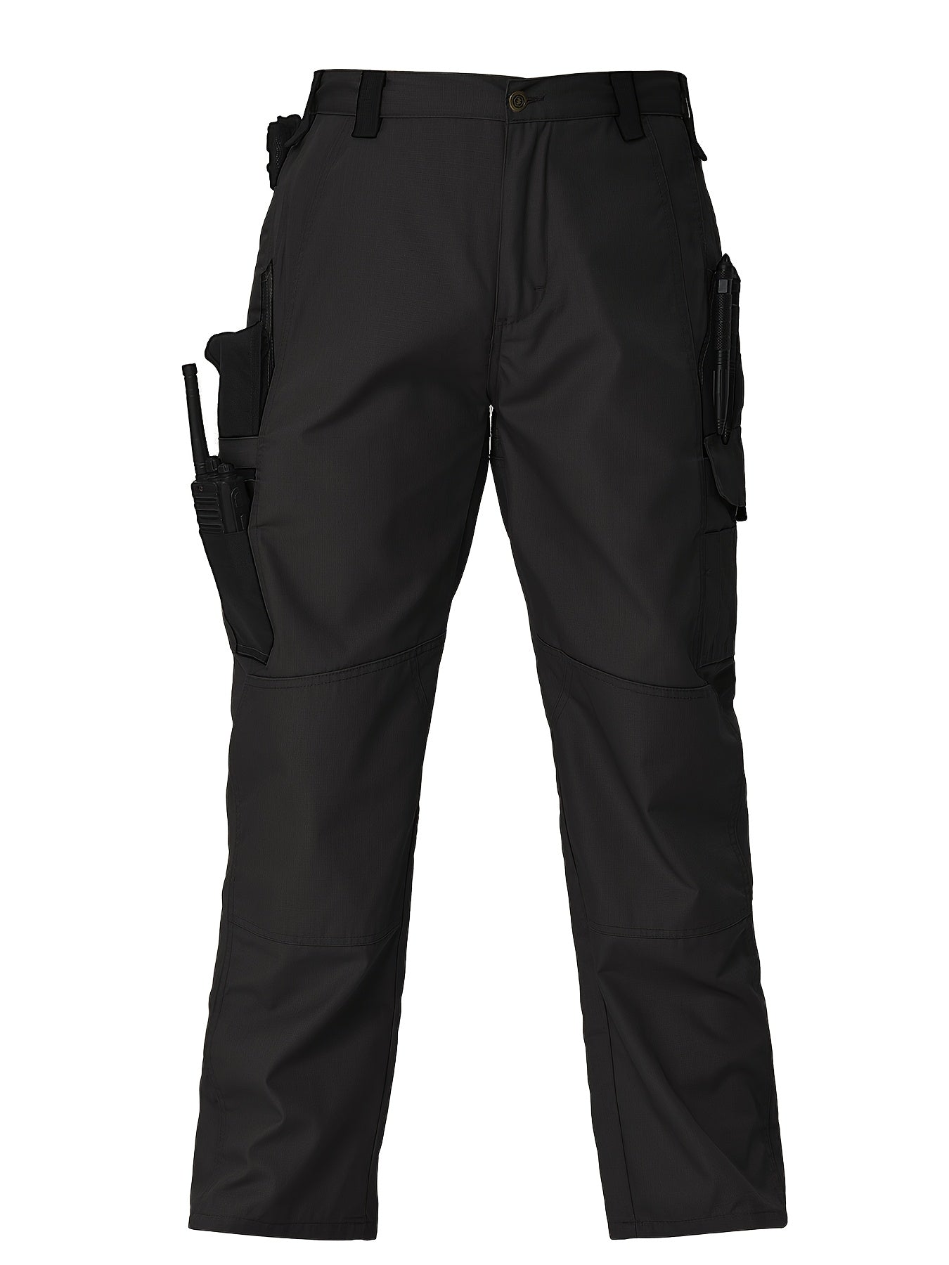 Mens Cargo Pants with Spacious Pockets - Relaxed Straight Leg, Breathable & Durable for Outdoor Adventures - Ideal for Hiking, Fishing, and Casual Wear