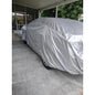 Universal Car Cover - Waterproof, Sun Protection, Heat Insulation, All-weather Protection, Durable Outdoor Silvery Cover