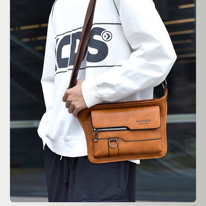 New Men's Casual Large-capacity High Quality Men's Chest Bag Senior Sense Of Large-capacity Men's Crossbody Bag Shoulder Bag Ideal Gift for Men