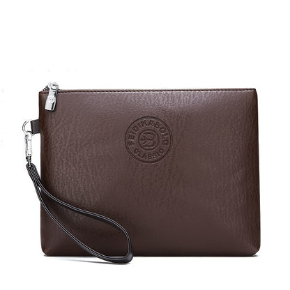 Soft Handbag For Men, Envelope Wrist Bag For Daily Commute