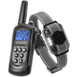 Dog Training Collar with Remote, Rechargeable No-Shock Humane Electronic Training Collars with Vibration and Beep Modes, Adjustable Nylon Strap for Small to Large Dogs, USB Charging