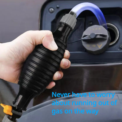 All-new Fifth Generation Universal With Built-in Valve Switch, Manual Car Oil Suction Device, Car Fuel Pump, Manual Oil Suction Pipe, Portable Manual Car Fuel Delivery Pump, Suitable For Cars, Boats, Yachts, Motorcycles, Gaso