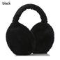 Unisex Faux Fur Earmuffs - Soft Plush Ear Warmers, Foldable Coldproof Ear Muffs, Stretch Fit, Machine Washable for Winter Outdoor Use