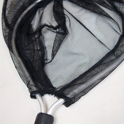 Ultra-Durable Aluminum Alloy Fishing Net - Portable, Ideal for Raft & Boat Fishing, Polyester Mesh, Essential Gear