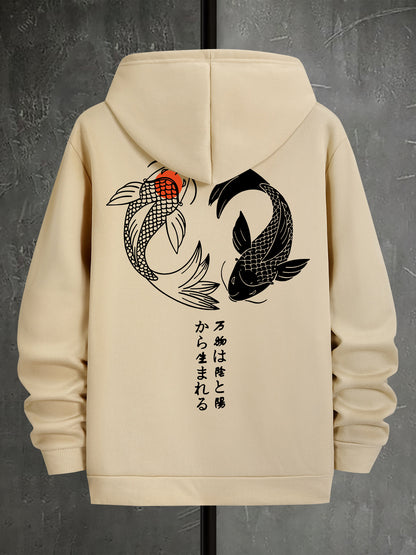 New Spring and Autumn Season Printed Hoodie in Thin Style