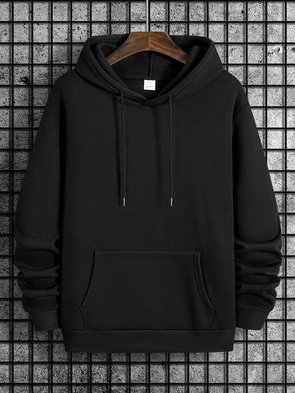 Stylish Faith-Inspired Hoodie - Soft Polyester Knit Fabric, Geometric Lettering Pattern, Casual Fit with Slight Stretch, "It's Never Luck, It's Always God" Inspirational Print, Regular Fit, Unisex Design
