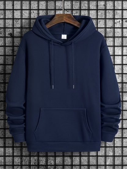 Stylish Faith-Inspired Hoodie - Soft Polyester Knit Fabric, Geometric Lettering Pattern, Casual Fit with Slight Stretch, "It's Never Luck, It's Always God" Inspirational Print, Regular Fit, Unisex Design