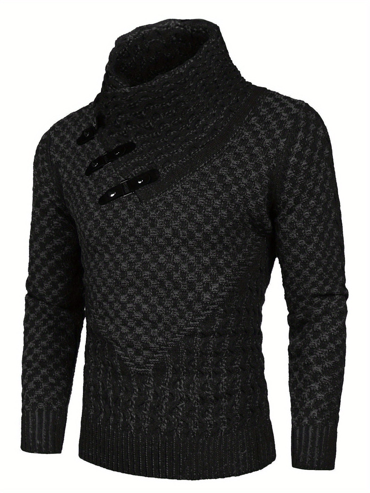 Men'S Novelty Turtleneck Pullover