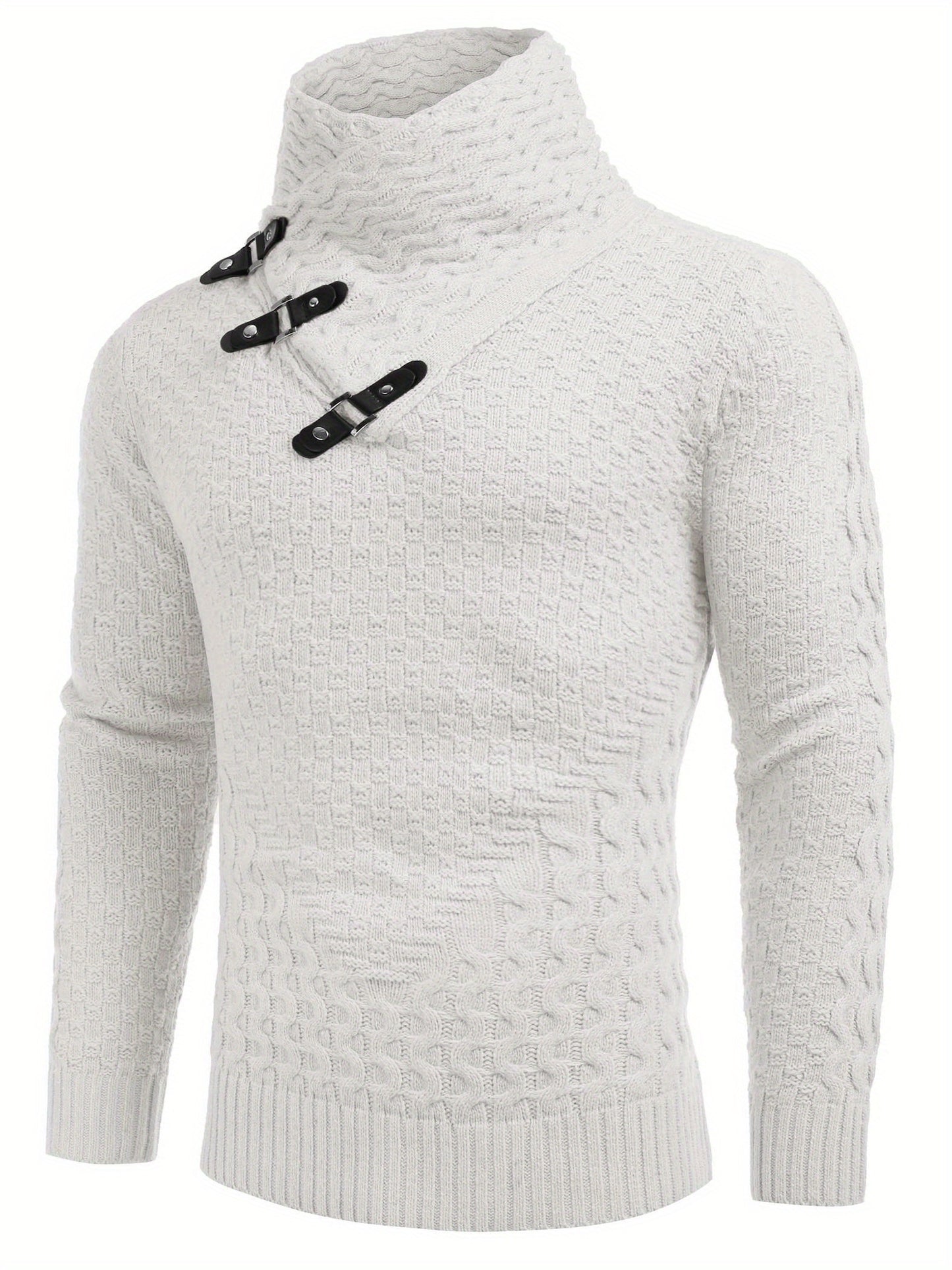 Men'S Novelty Turtleneck Pullover