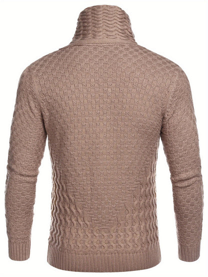 Men'S Novelty Turtleneck Pullover