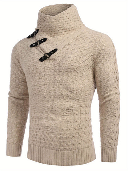 Men'S Novelty Turtleneck Pullover