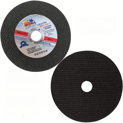 10pcs Metal Cutting Discs - Double Mesh Resin Grinding Wheels, 1.2Mm Thick, Stainless Steel Cutting Blade for Enhanced Efficiency