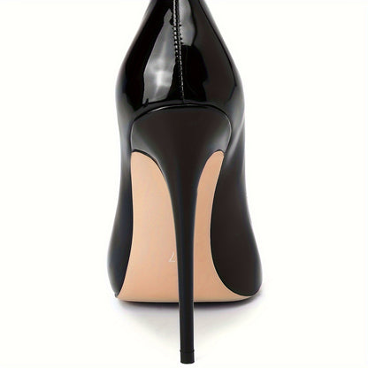 Elegant Voaboasy Women's Stiletto Heels - Pointed Toe, Faux Cover Dress Pumps for All Seasons, VOABOASY