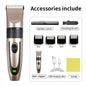 USB Rechargeable Hair Clippers for Men, Cordless Electric Haircutting & Grooming Kit, ABS Body, with 400mAh Lithium Battery, 3mm-12mm Guide Combs, Barber Comb, Cleaning Brush, Hair Clipper, for Salon & Home Use