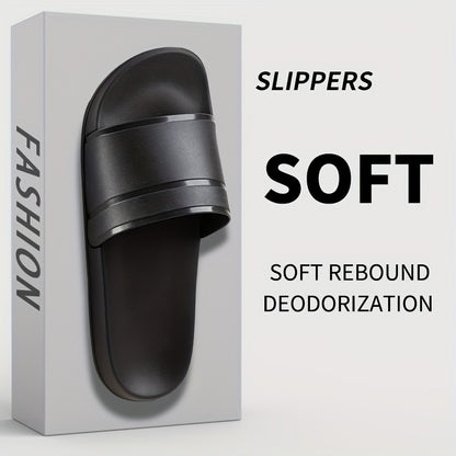 Plus Size Mens Fashion EVA Slippers - Open Toe Non-slip Sole - Perfect For Summer Outdoor Activities And Indoor Leisure
