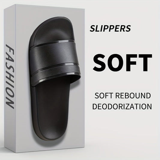 Plus Size Mens Fashion EVA Slippers - Open Toe Non-slip Sole - Perfect For Summer Outdoor Activities And Indoor Leisure