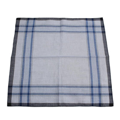 9pcs Cotton Handkerchief Retro Man's Handkerchief 37.85 cm, Ideal choice for Gifts