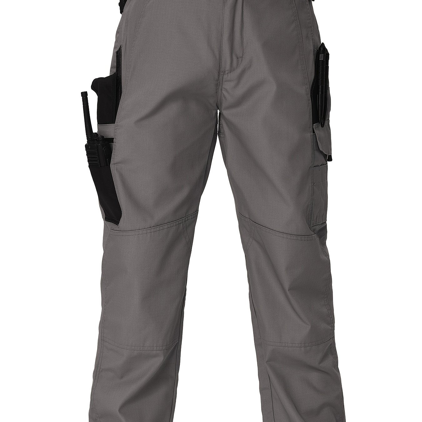 Mens Cargo Pants with Spacious Pockets - Relaxed Straight Leg, Breathable & Durable for Outdoor Adventures - Ideal for Hiking, Fishing, and Casual Wear