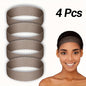 4PCS Silicone Headband Transparent Fix Wig Grip Band Non Slip Comfort Natural Wig Grip Elastic Sport Yoga Headbands To Hold Wig Grip Cap For Womens