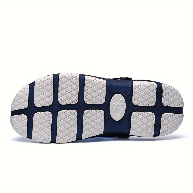 Men's Trendy Breathable Clogs, Comfy Non Slip Durable EVA Slippers For Men's Outdoor Activities