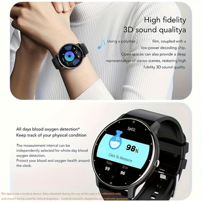 ONEGRA Wireless Call Smart Watch For Men And Women, Full Touch Screen Sport Fitness Watch For Android IOS