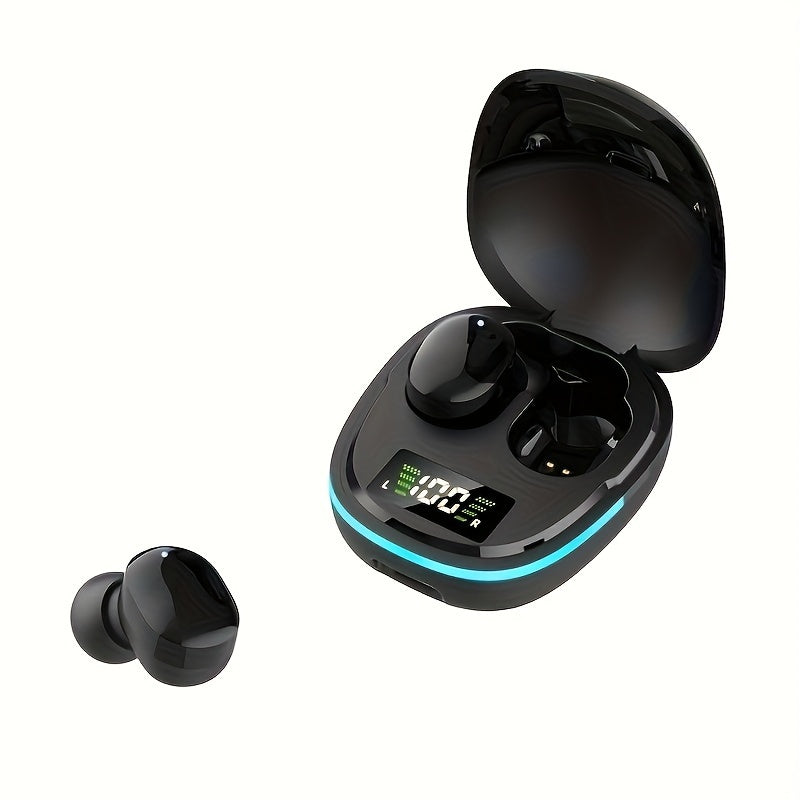 2024 Touch Control Wireless Earbuds with LED Display - TWS In-Ear Headphones for Gaming, Music & Sports - Compatible with iOS/Android