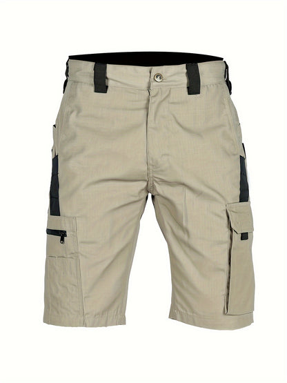 Men's Cargo Shorts, Quick-Dry Multi-Pocket Casual Work Short Pants, Breathable Waterproof Outdoor Shorts