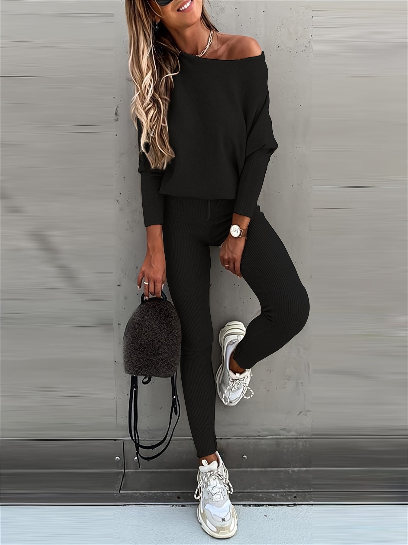 Casual Suit With Long Sleeves For Autumn And Winter