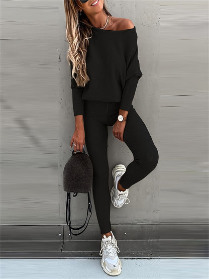 Casual Suit With Long Sleeves For Autumn And Winter