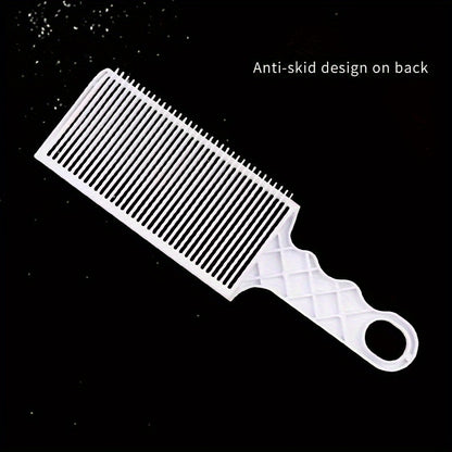 Professional Hairdressing Comb for Blonde Highlights - Heat-Resistant, Flat Top Design for Salon Styling & Gradient Colors