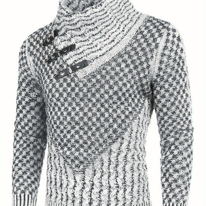 Men'S Novelty Turtleneck Pullover