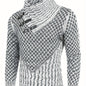 Men'S Novelty Turtleneck Pullover