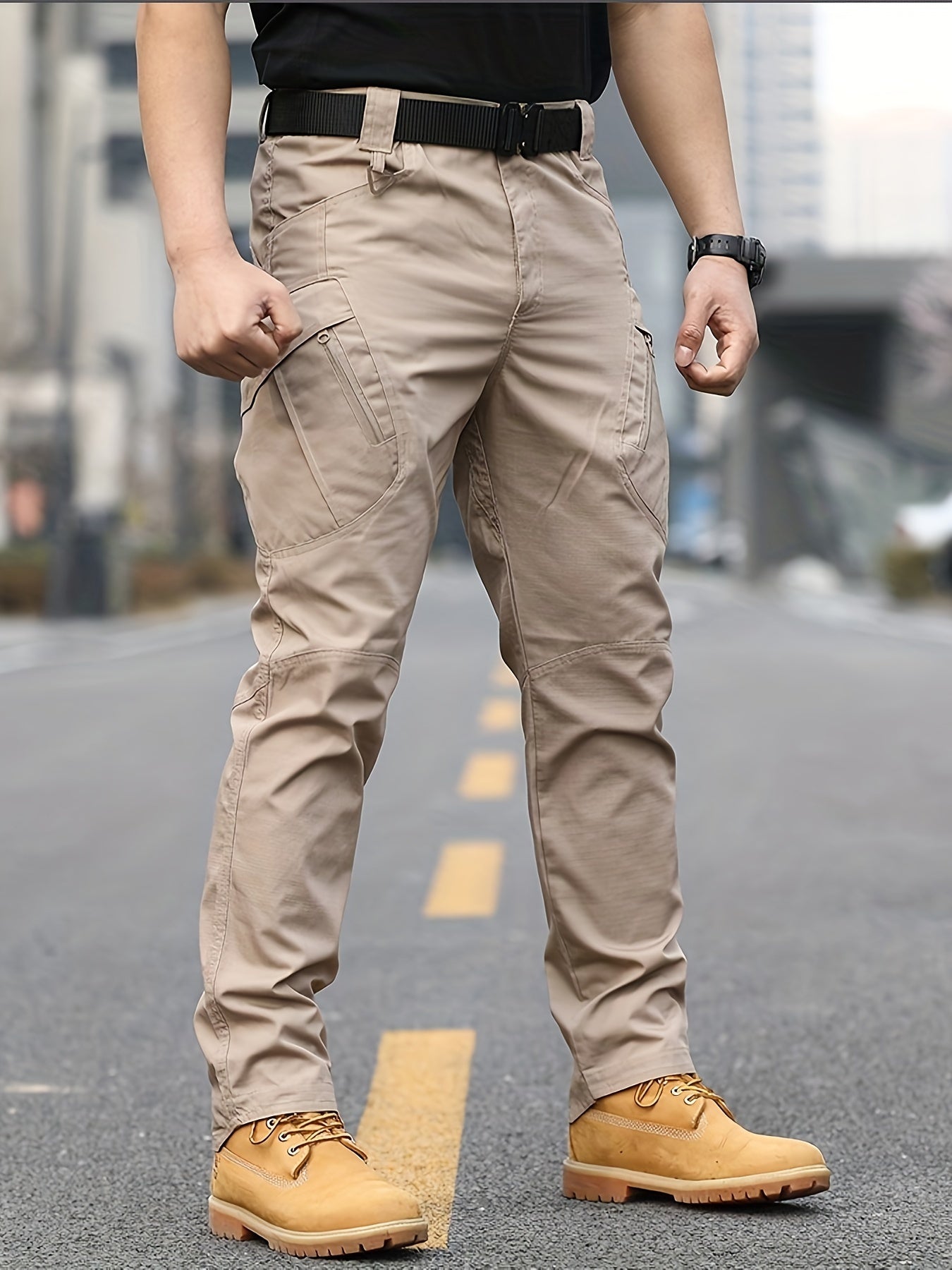 Outdoor Casual Archon Tactical Pants Men's Slim Combat Pants Overalls Army Pants Military Fans Training Trousers Men