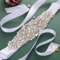 Rhinestone Bridal Belt Wedding Dress Waist Chain Sash Faux Pearl Beaded Belt Handcrafted Wedding Accessories For Bridesmaid