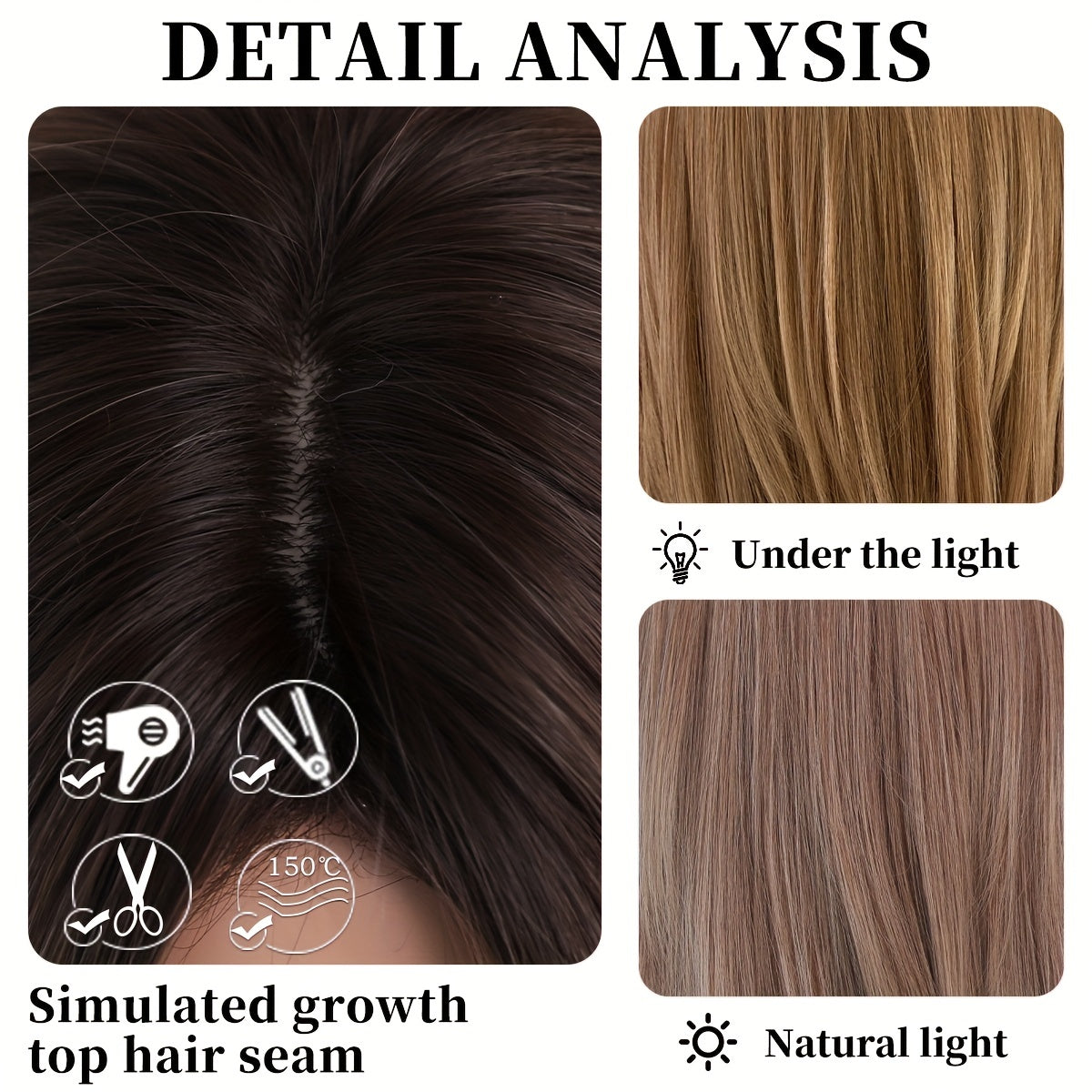 Elegant Honey Blonde Wavy Wig: Heat-Resistant, Full Volume, Natural Layers with Breathable Cap - Universal Fit & Style Flexibility