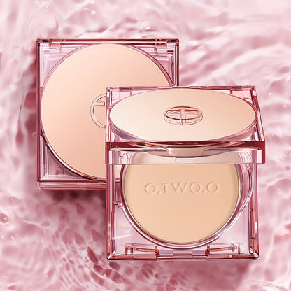 O.TWO.O 3D Soft Focus - Waterproof Long Lasting 24H Face Powder - Oil Control, Natural Skin Tones, Anti-Transfer, Non-Absorbent for All Skin Types & Tones, Includes Puff Makeup Powder Foundation Daily Essential