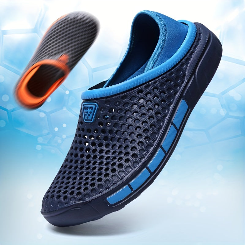 Summer Water Shoes With Good Drainage, Men’s Outdoor Beach Water Sandals Slippers, Non-slip Light Sandals