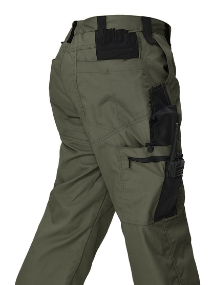 Mens Cargo Pants with Spacious Pockets - Relaxed Straight Leg, Breathable & Durable for Outdoor Adventures - Ideal for Hiking, Fishing, and Casual Wear