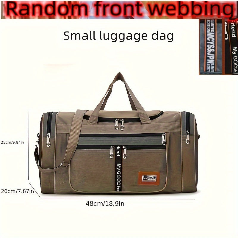 Multifunctional Luggage Bag, Large-capacity Travel Bag, Men's Foldable Portable Clothing Storage Bag, Business Trip Bag