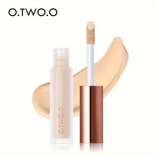 O.TWO.O Liquid Concealer Primer - High Coverage, Waterproof, Breathable, Natural Finish, 4 Shade Options, Long-Lasting up to 24 Hours, Lightweight Texture