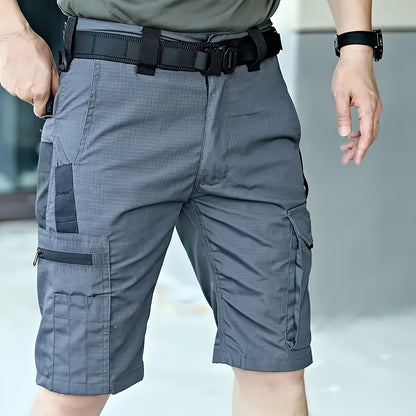 Men's Cargo Shorts, Quick-Dry Multi-Pocket Casual Work Short Pants, Breathable Waterproof Outdoor Shorts