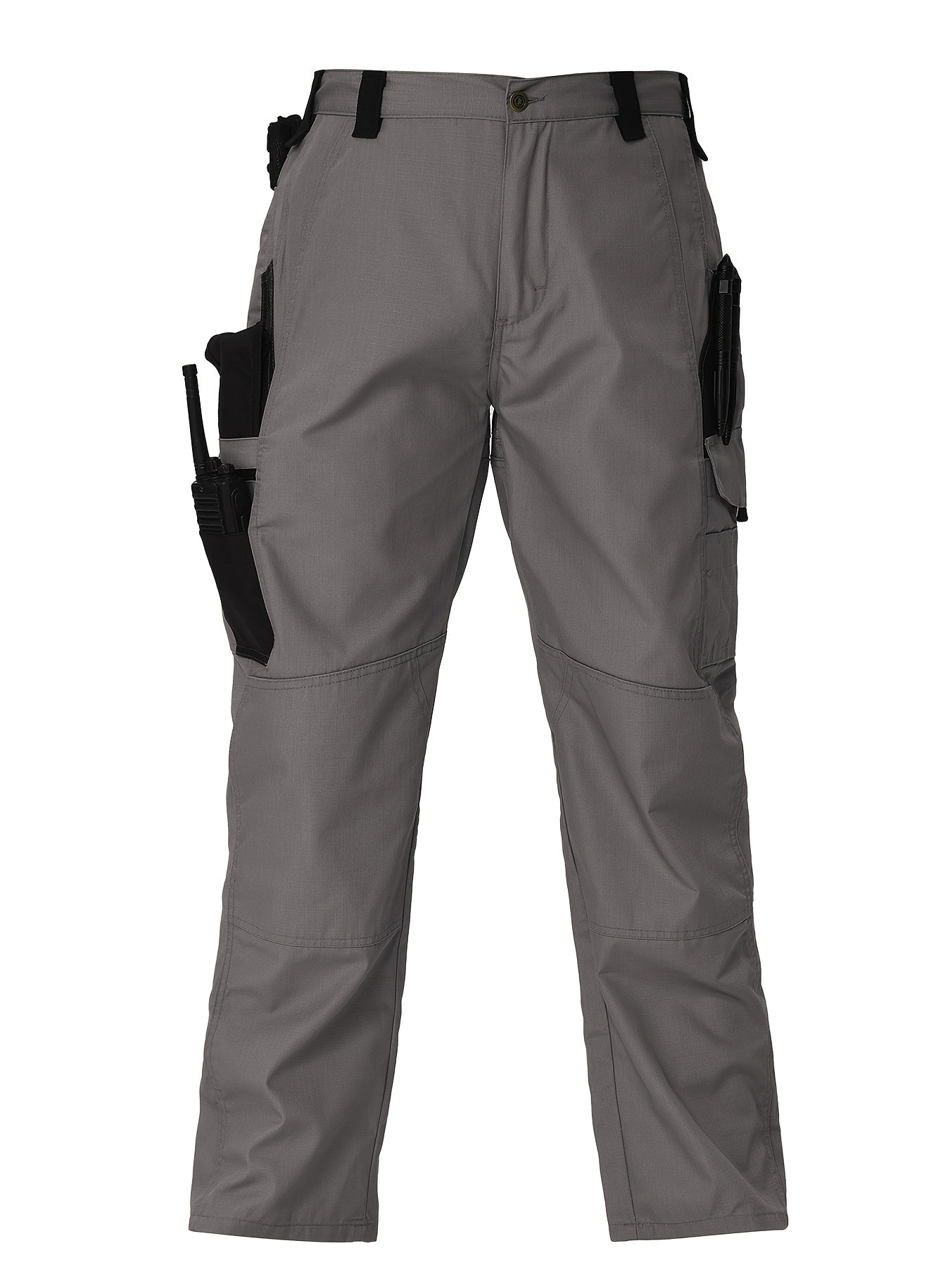Mens Cargo Pants with Spacious Pockets - Relaxed Straight Leg, Breathable & Durable for Outdoor Adventures - Ideal for Hiking, Fishing, and Casual Wear