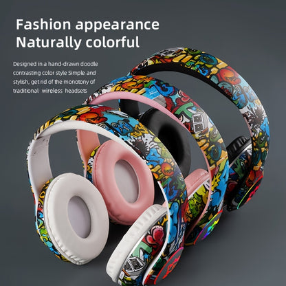 Wireless Headphones with Stereo Sound and Noise Reduction/Long Battery Life/E-Sports Gaming Headphones/Foldable Headphones, a Gift for Everyone to Enjoy Music Anytime, Anywhere!