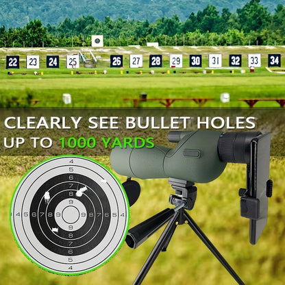 High-Powered Monocular For Hiking, And Bird Watching - Zooms From 25x To 75x Magnification With 60mm Objective Lens