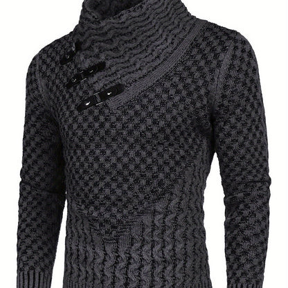 Men'S Novelty Turtleneck Pullover