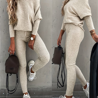 Casual Suit With Long Sleeves For Autumn And Winter
